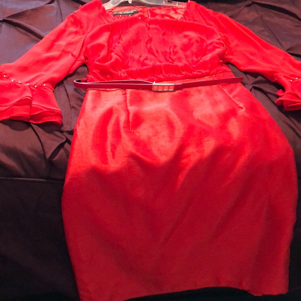 Red Stacey Adams Dress